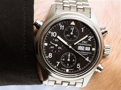 iwc der doppel chronograph rattrappante ref.3713|iwc doppelchronograph.